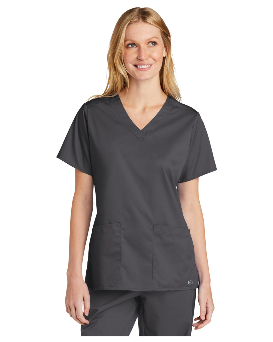 WW4560 Wonderwink Womens WorkFlex V-Neck Top
