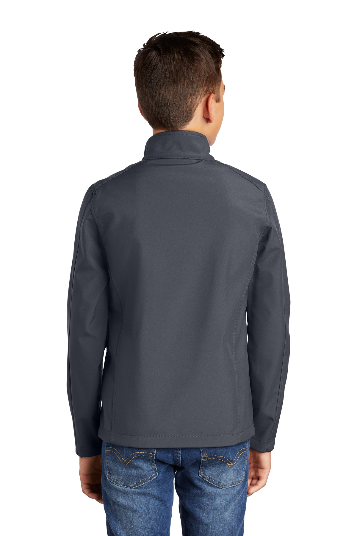 Y317 Port Authority Youth Core Soft Shell Jacket. - Back Image