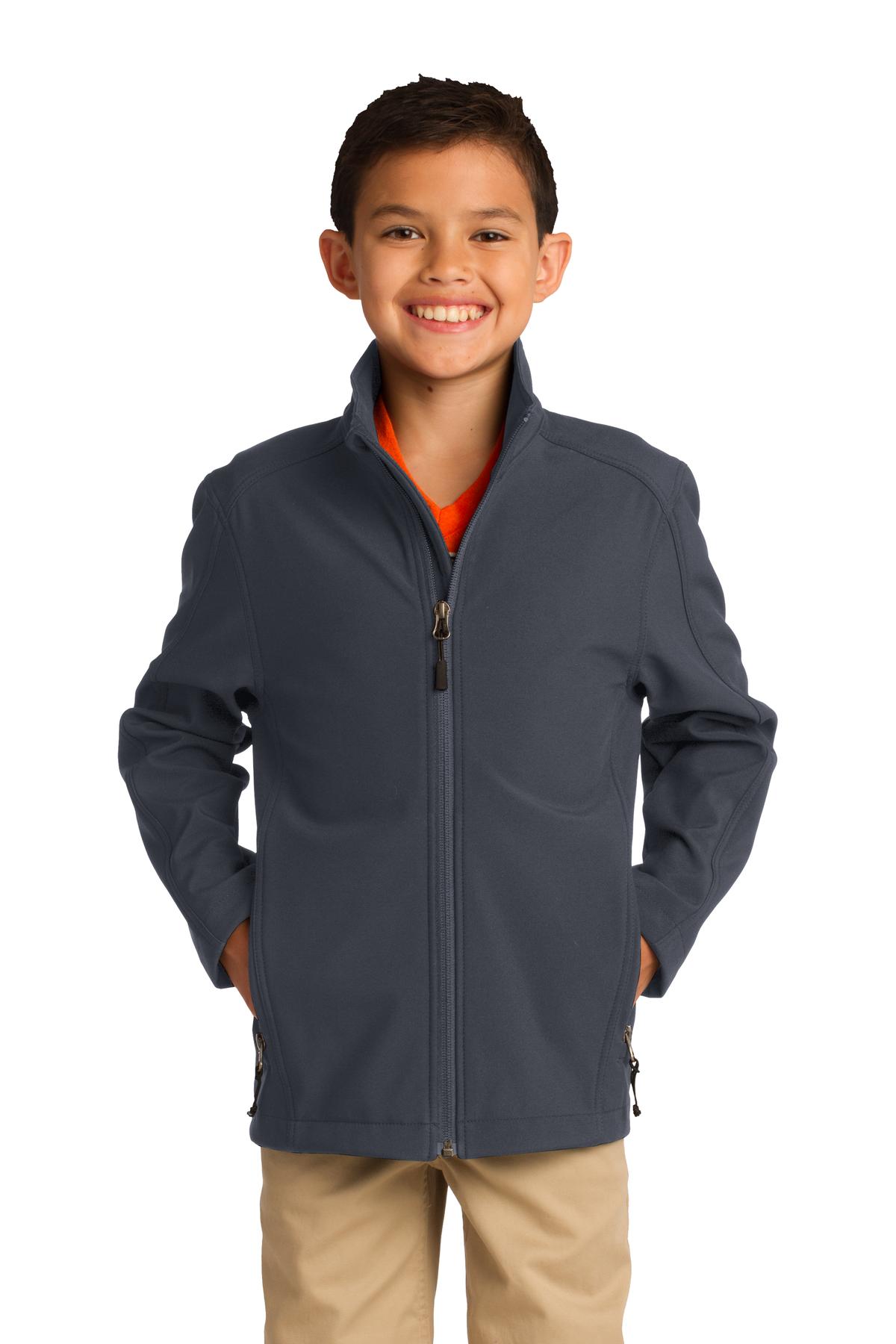 Y317 Port Authority Youth Core Soft Shell Jacket.