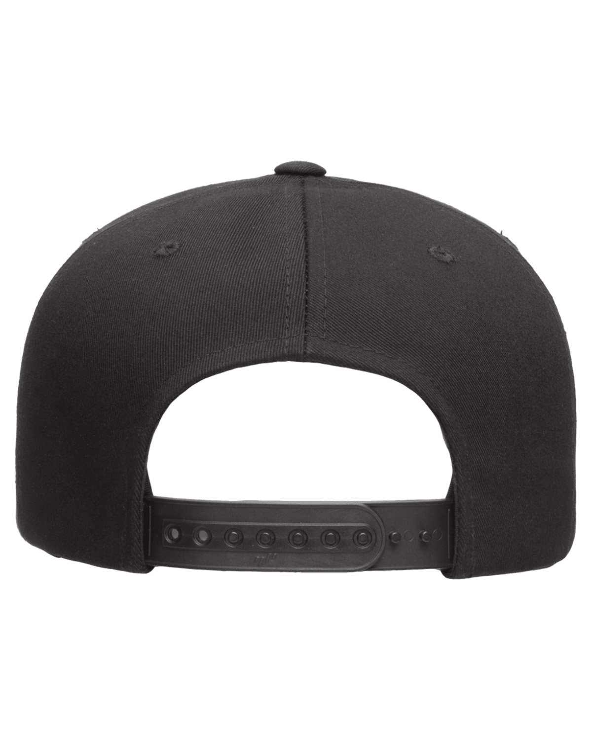 Y6007 Yupoong Adult 5-Panel Cotton Twill Snapback Cap Y6007 Yupoong Adult 5-Panel Cotton Twill Snapback Cap - Back Image