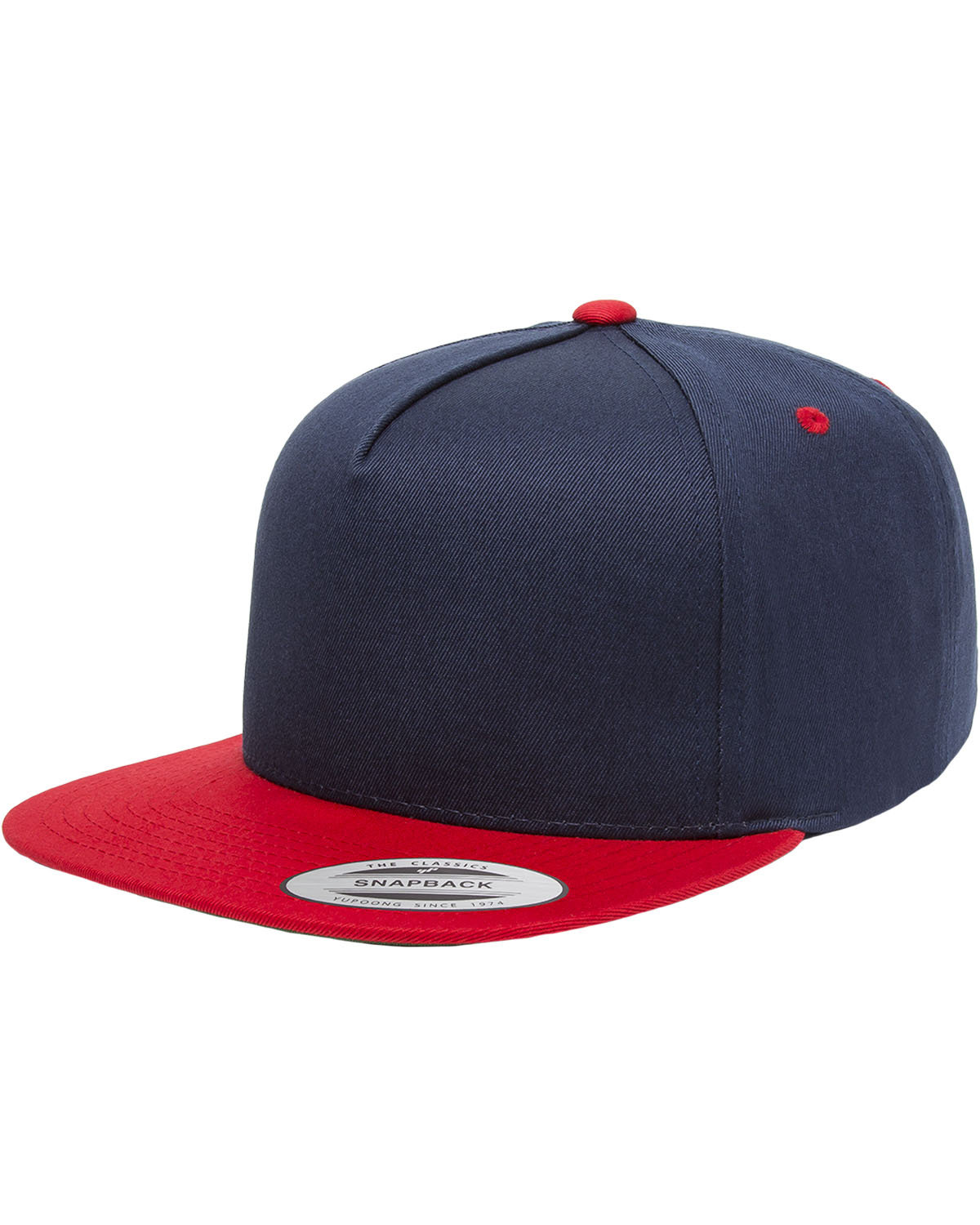 Y6007 Yupoong Adult 5-Panel Cotton Twill Snapback Cap