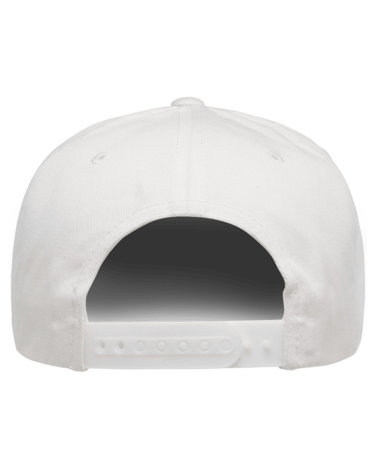 Y6007 Yupoong Adult 5-Panel Cotton Twill Snapback Cap - Back Image