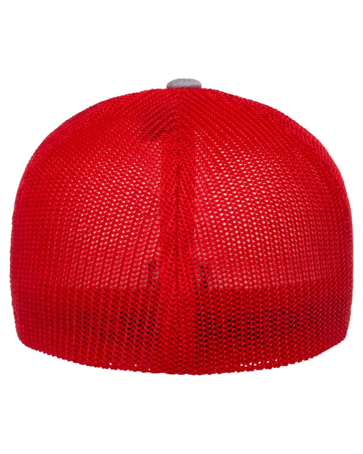 Y6311 Flexfit Adult Poly Mélange Stretch Mesh Cap - Back Image