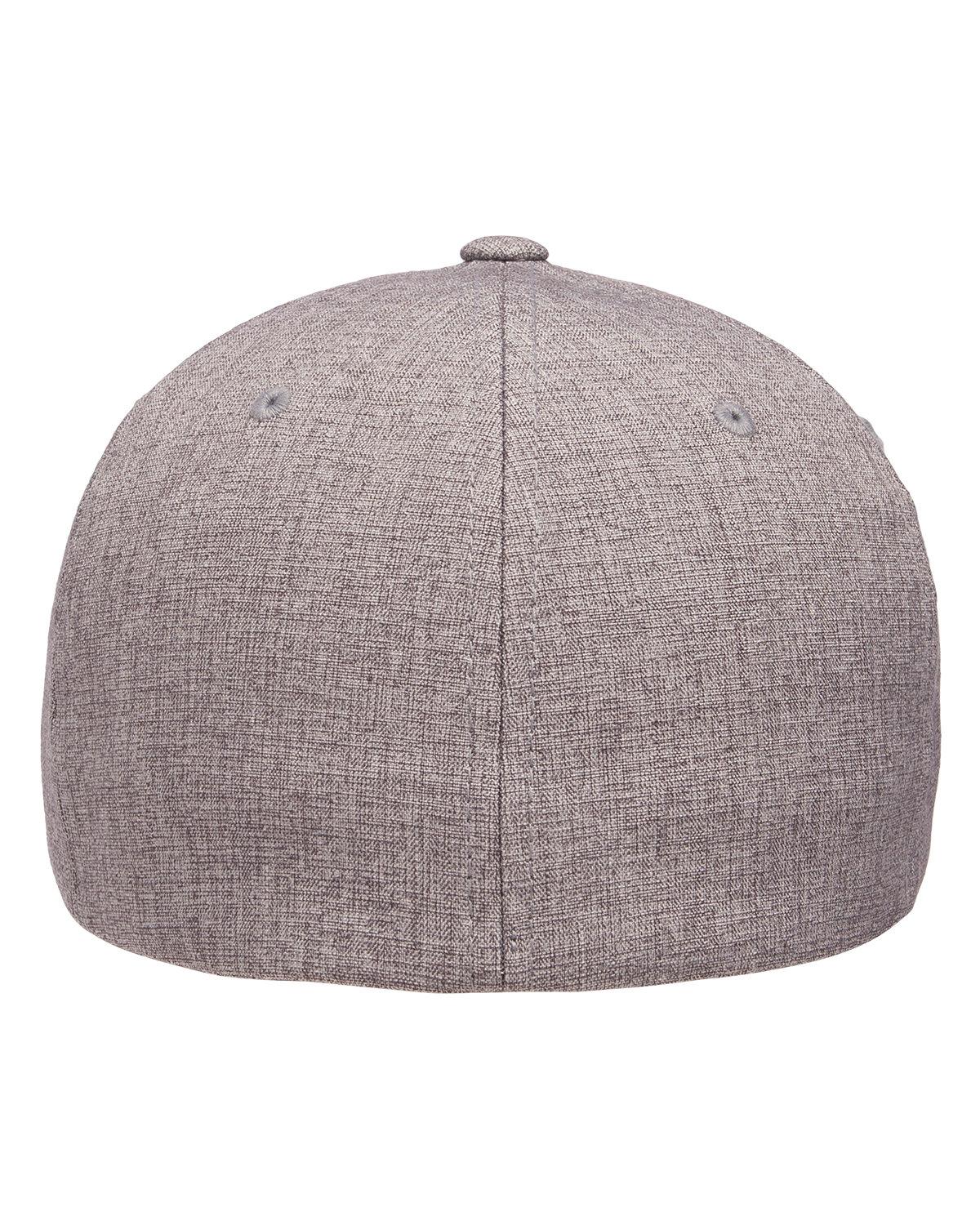 Y6350 Flexfit Adult Heatherlight Cap - Back Image