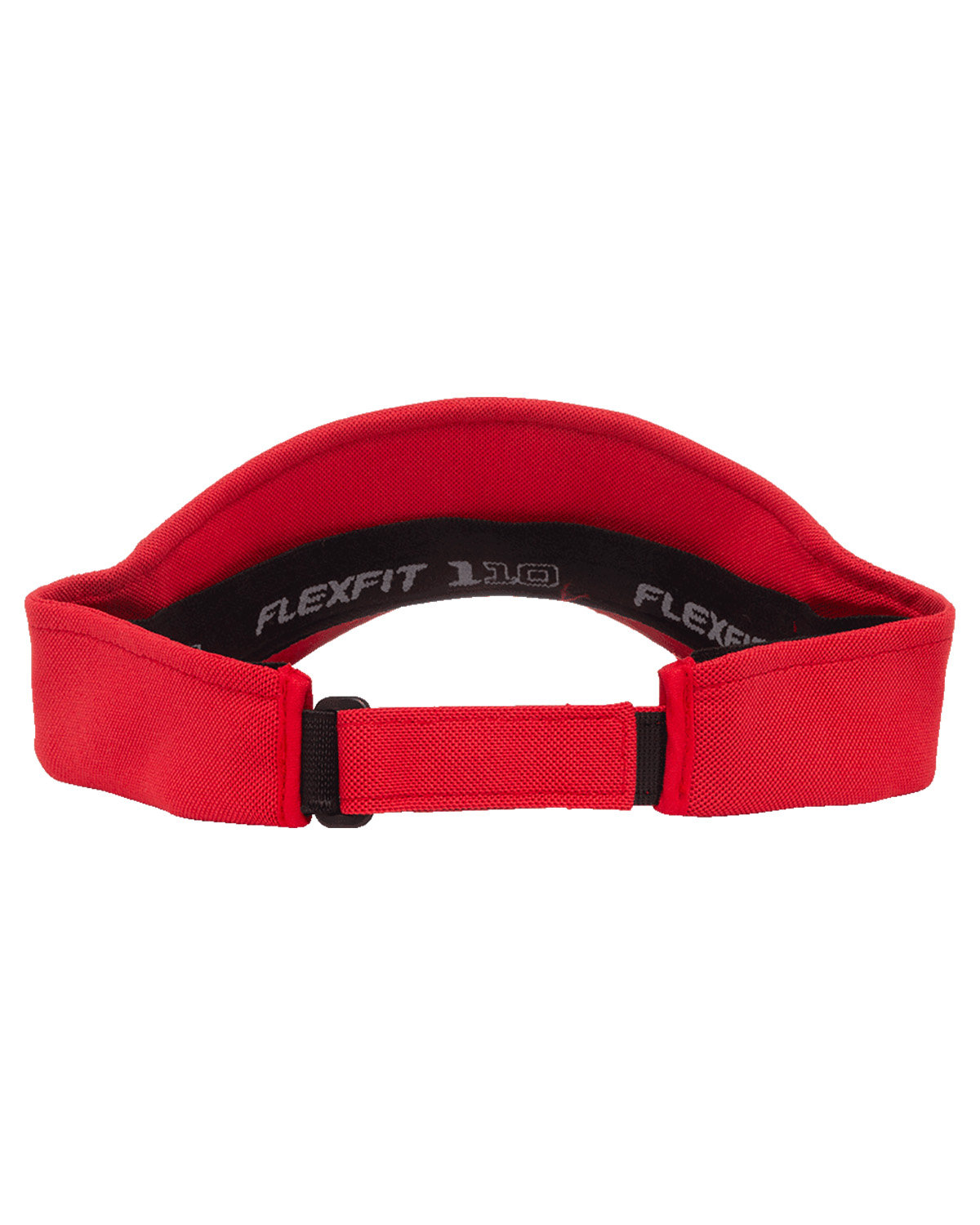 Y8110 Flexfit Adult Cool & Dry Visor - Back Image