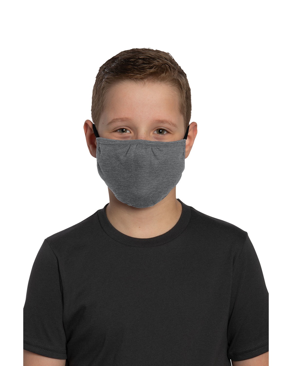 YDTMSK02 District Youth V.I.T. Shaped Face Mask 5 pack (100 packs = 1 Case)