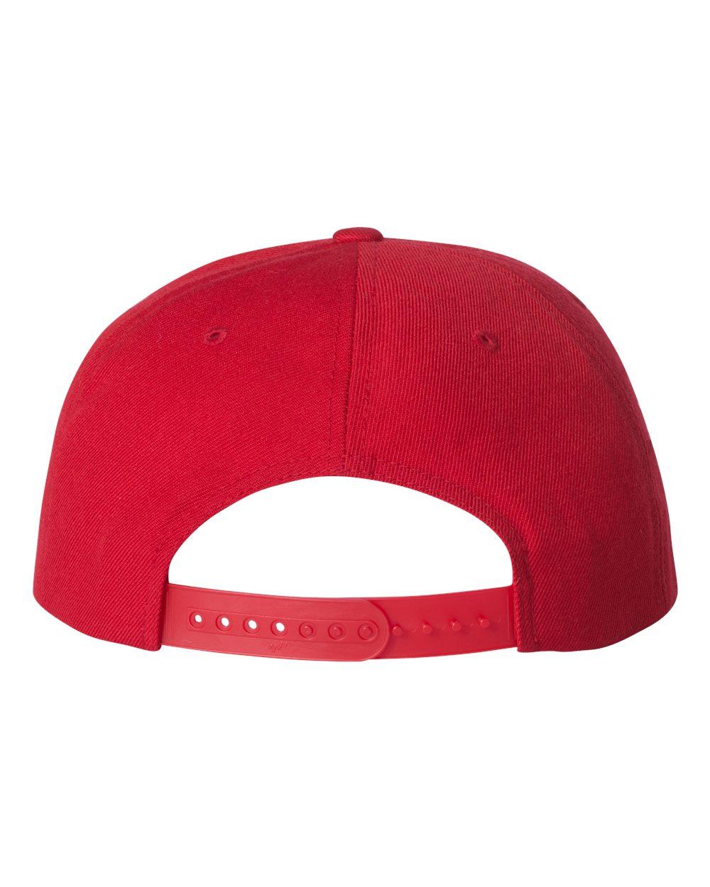 5089M YP Classics Wool Blend Snapback Cap - Back Image