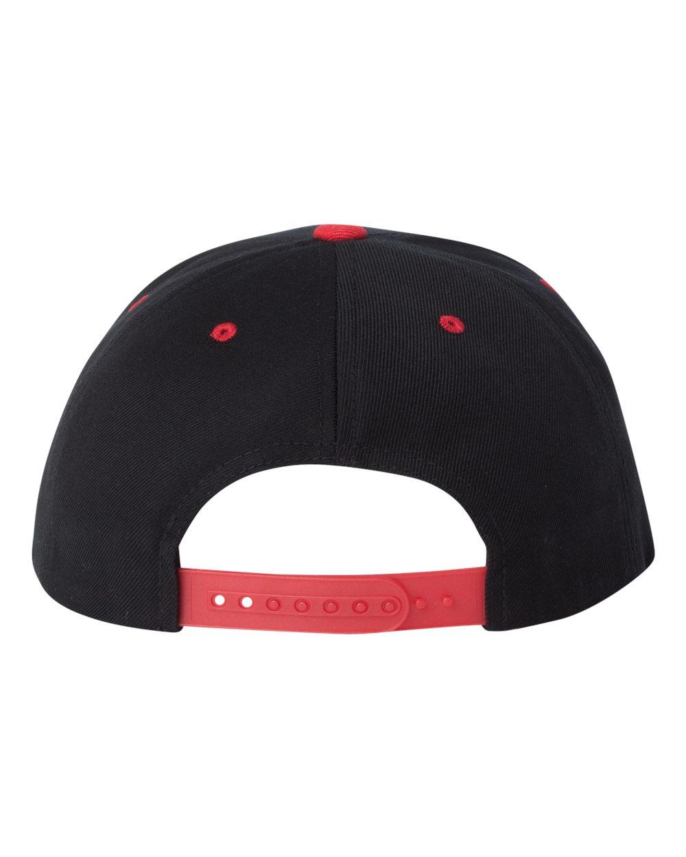 6089M YP Classics Flat Bill Snapback Cap 6089M YP Classics Flat Bill Snapback Cap - Back Image