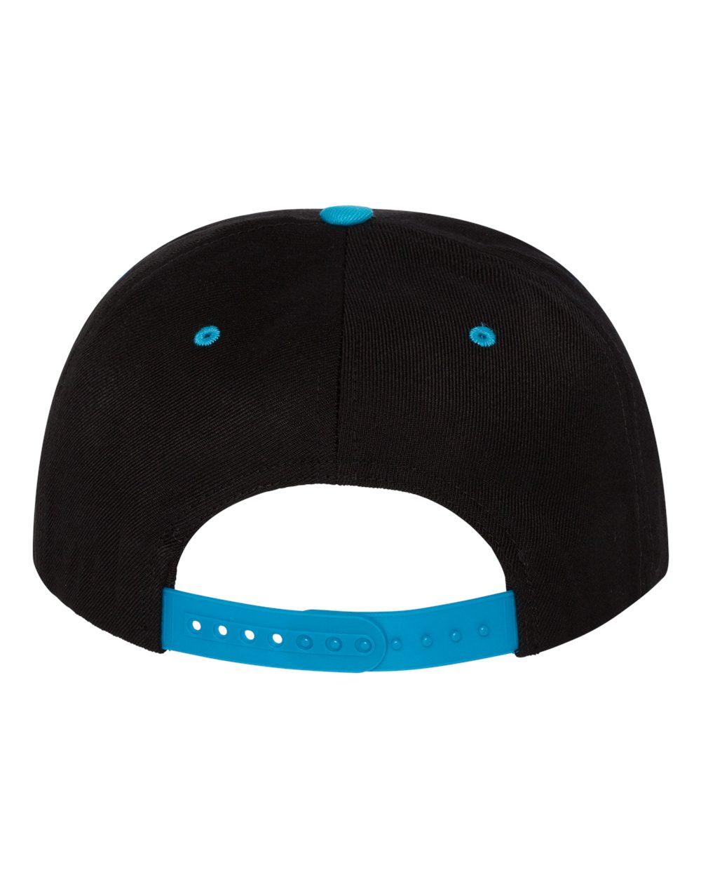 6089M YP Classics Flat Bill Snapback Cap - Back Image