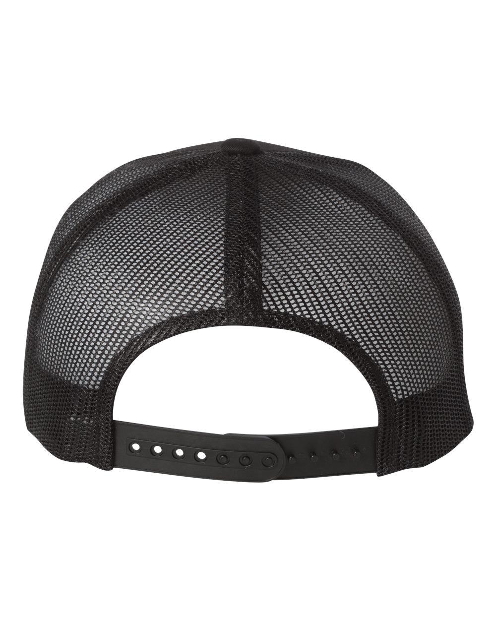 6606 YP Classics Six-Panel Retro Trucker Cap - Back Image