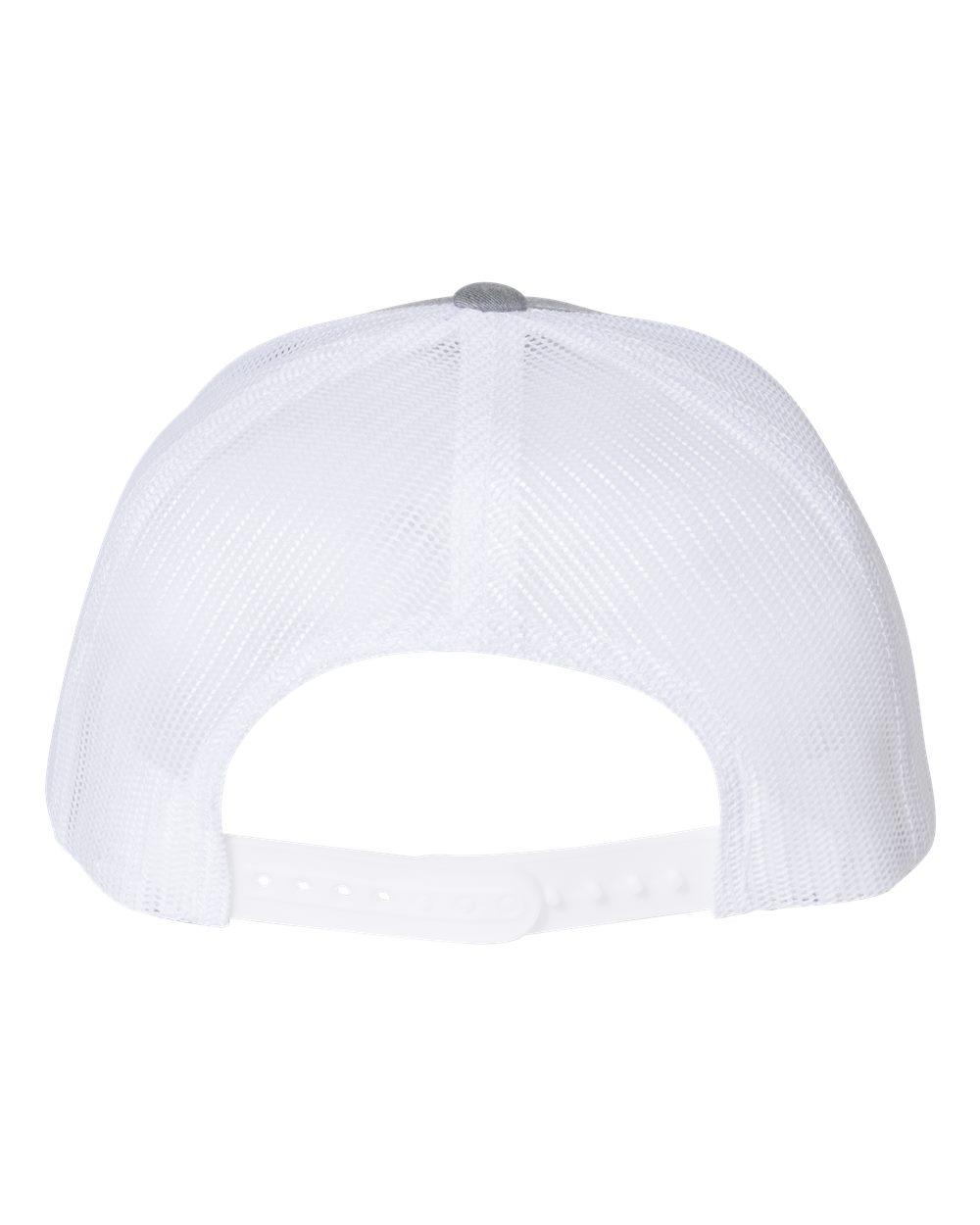 6606 YP Classics Six-Panel Retro Trucker Cap 6606 YP Classics Six-Panel Retro Trucker Cap - Back Image