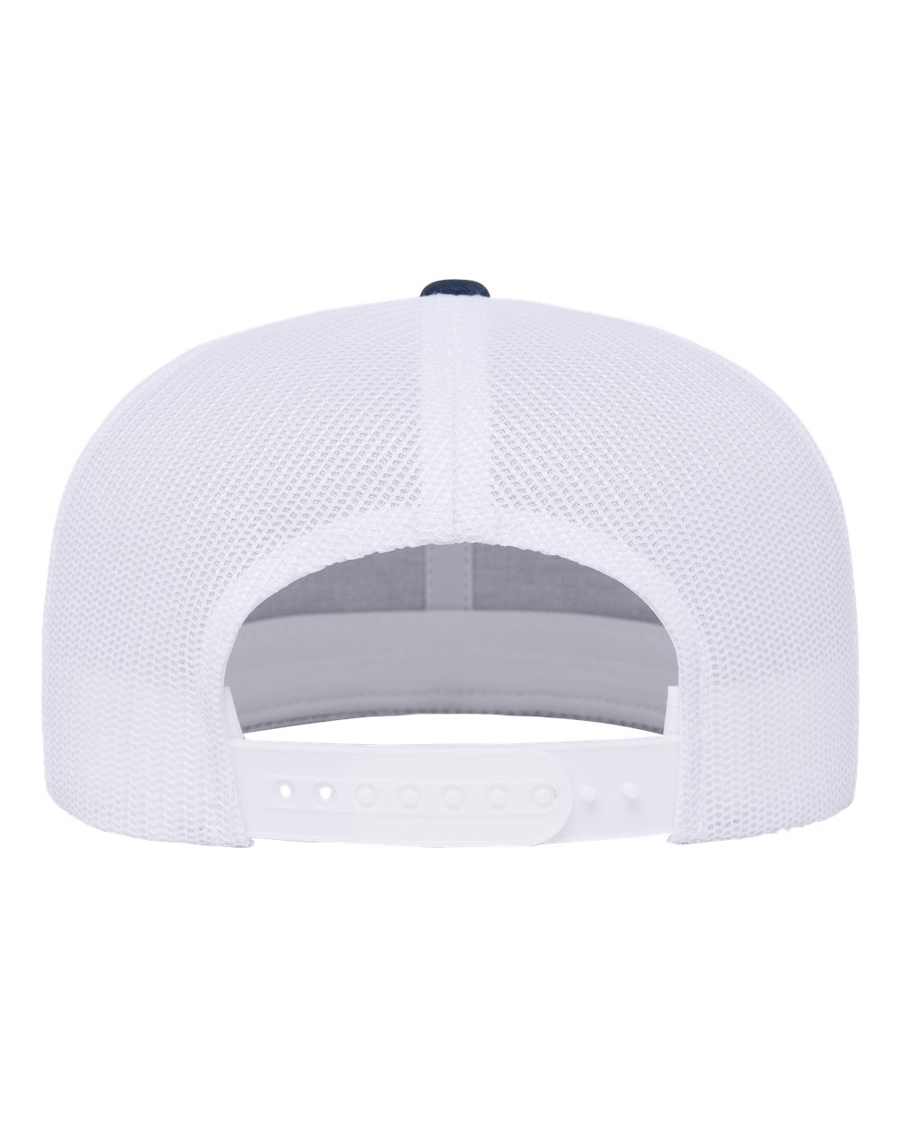 6609 YP Classics Retro High Profile Trucker Cap - Back Image