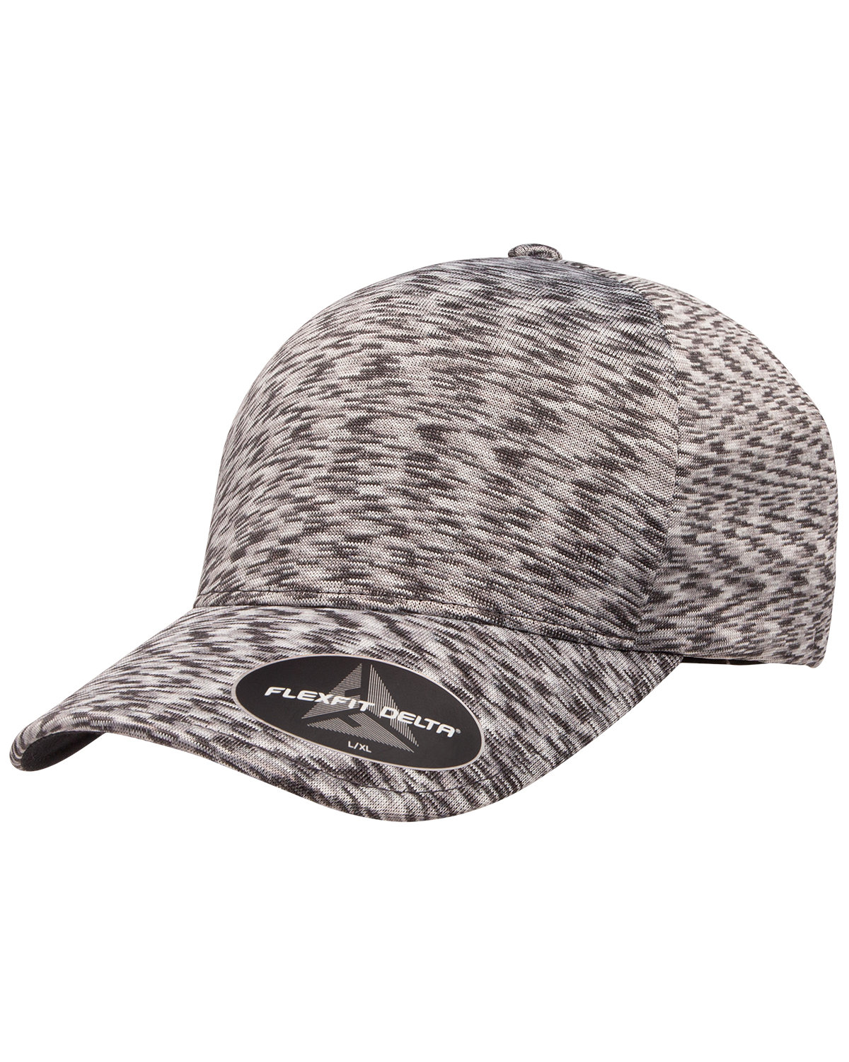 YP280 YP Classics Flexfit Delta? Adult Melange Seamless Unipanel Cap - Siide Image