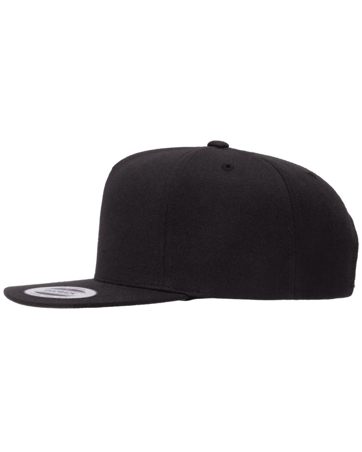 YP5089 Yupoong Adult 5-Panel Structured Flat Visor Classic Snapback Cap - Siide Image
