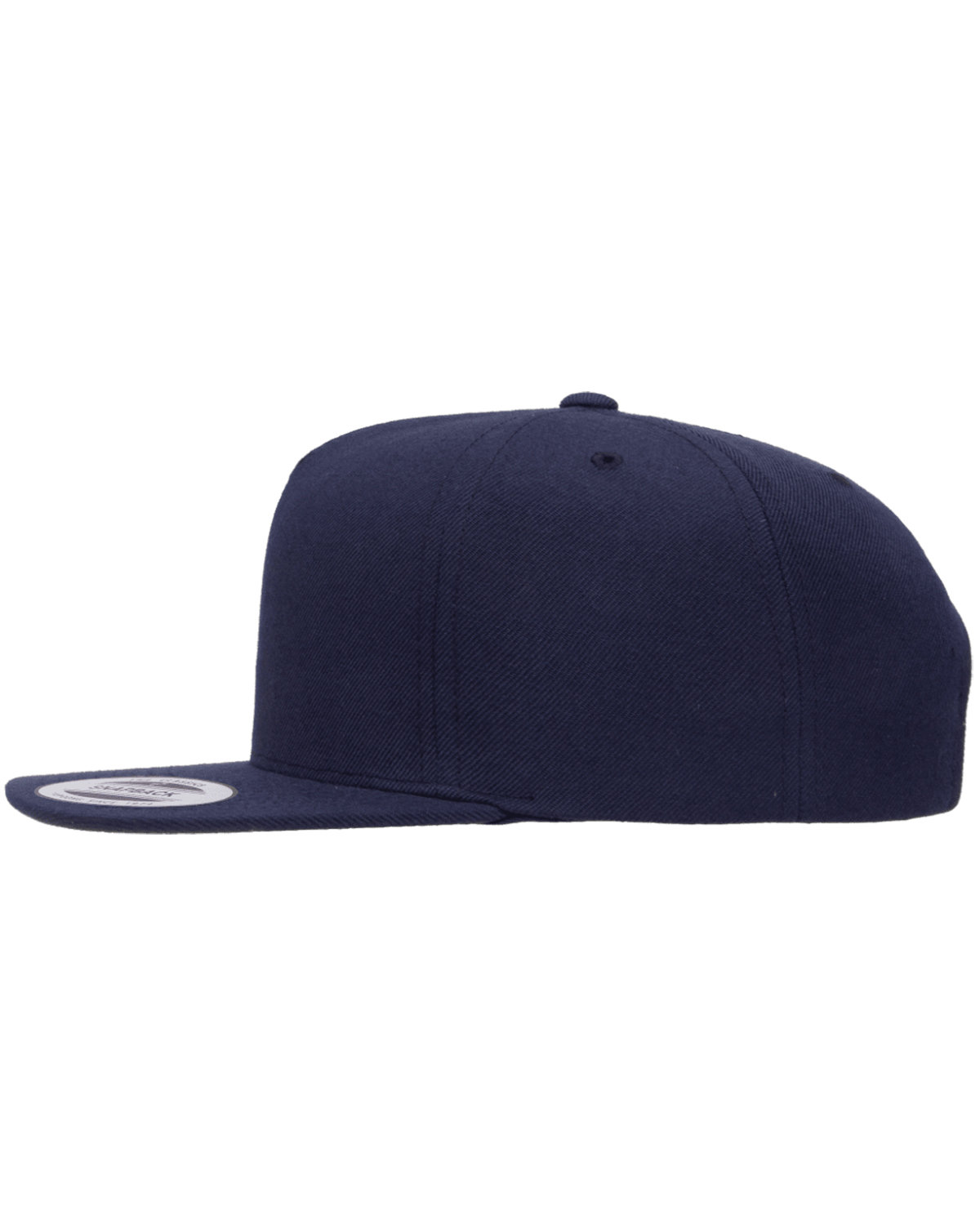 YP5089 Yupoong Adult 5-Panel Structured Flat Visor Classic Snapback Cap - Siide Image