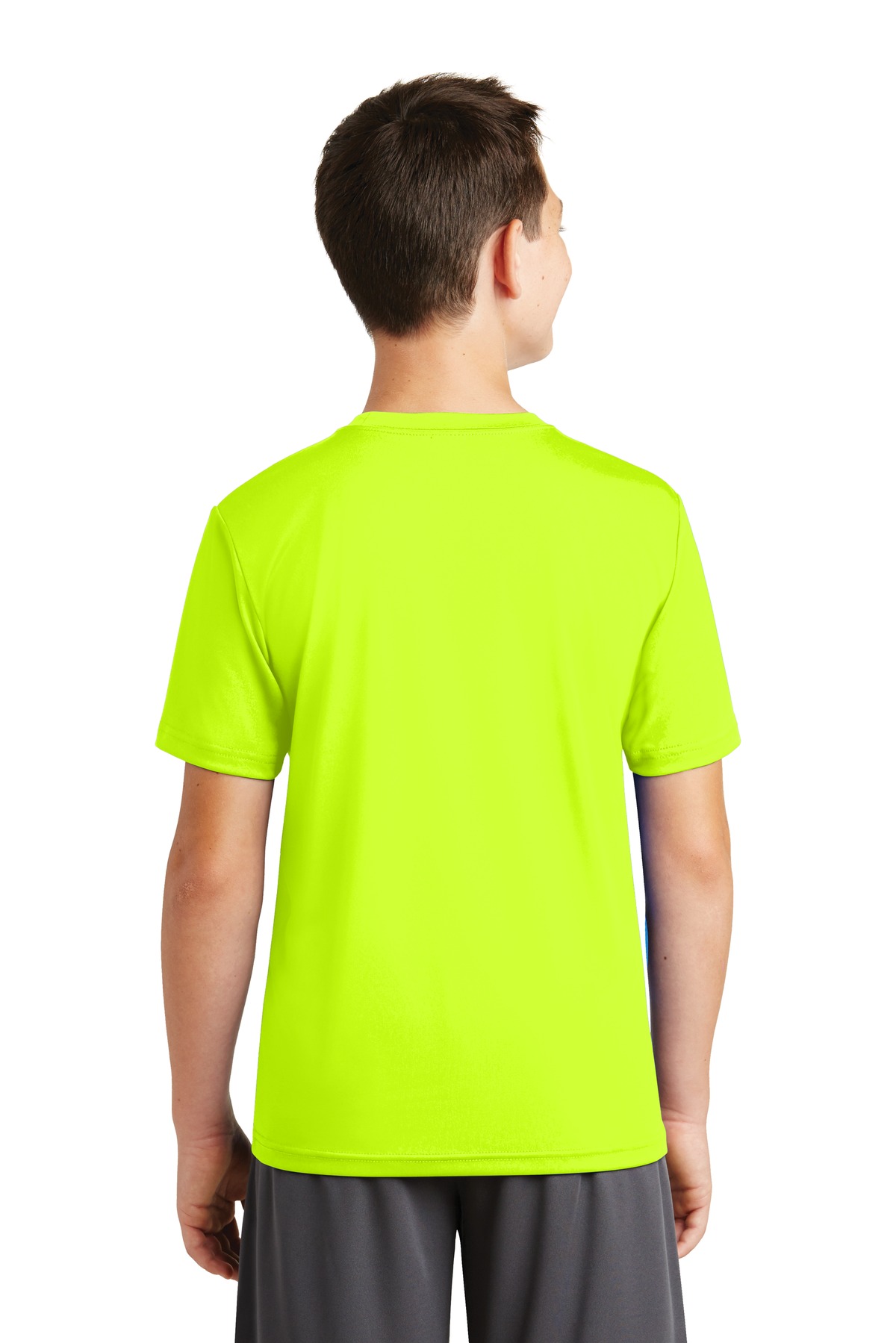 YST320 Sport-Tek Youth PosiCharge Tough Tee . - Back Image