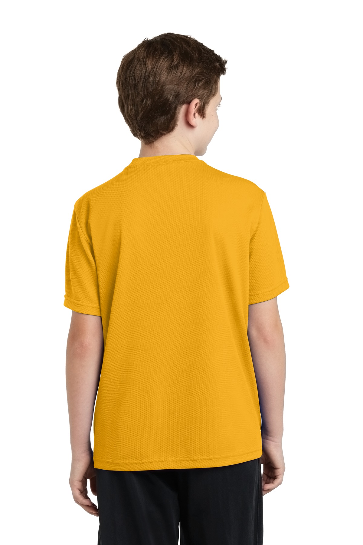 YST340 Sport-Tek Youth PosiCharge RacerMesh Tee - Back Image