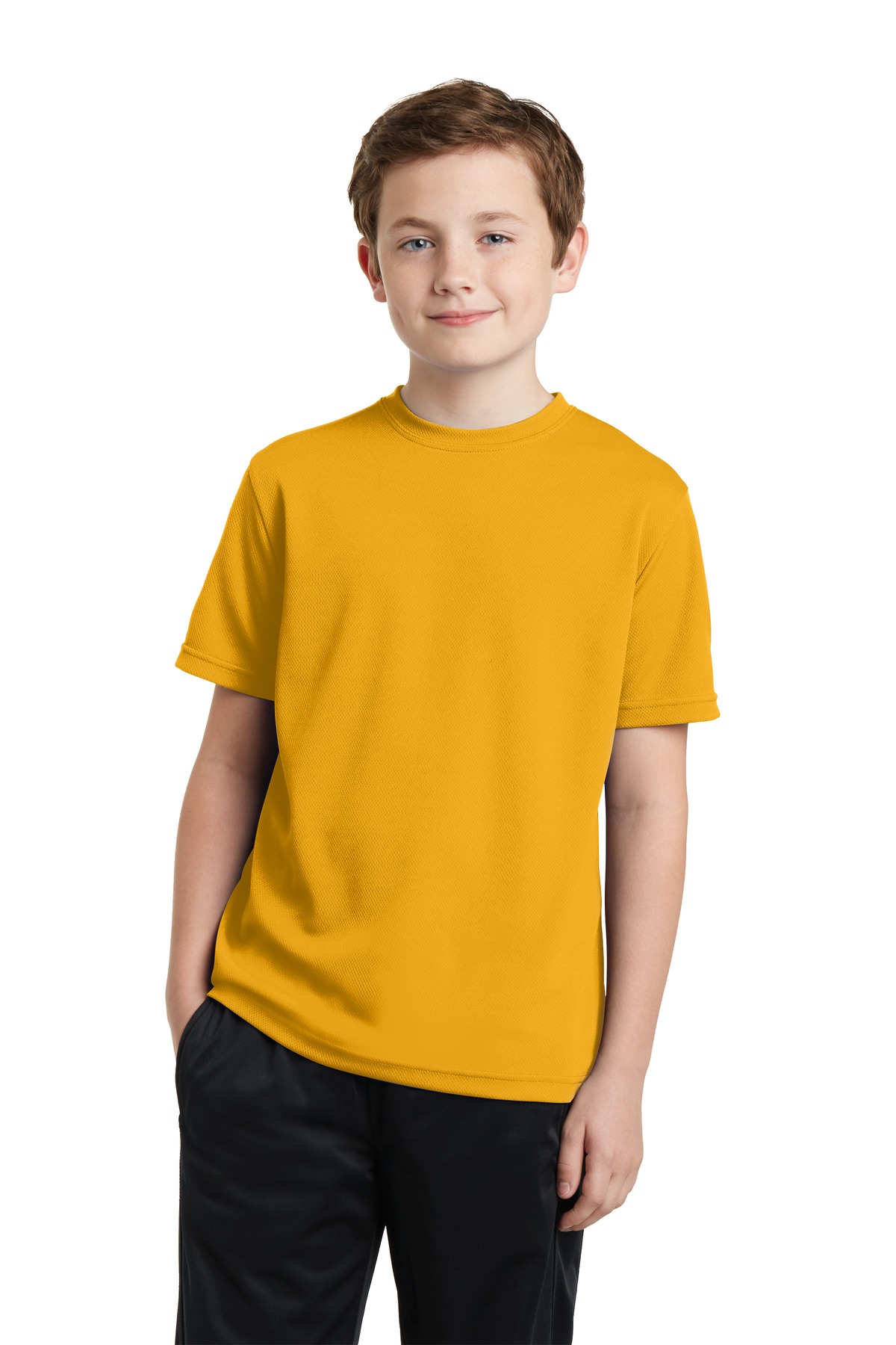 YST340 Sport-Tek Youth PosiCharge RacerMesh Tee