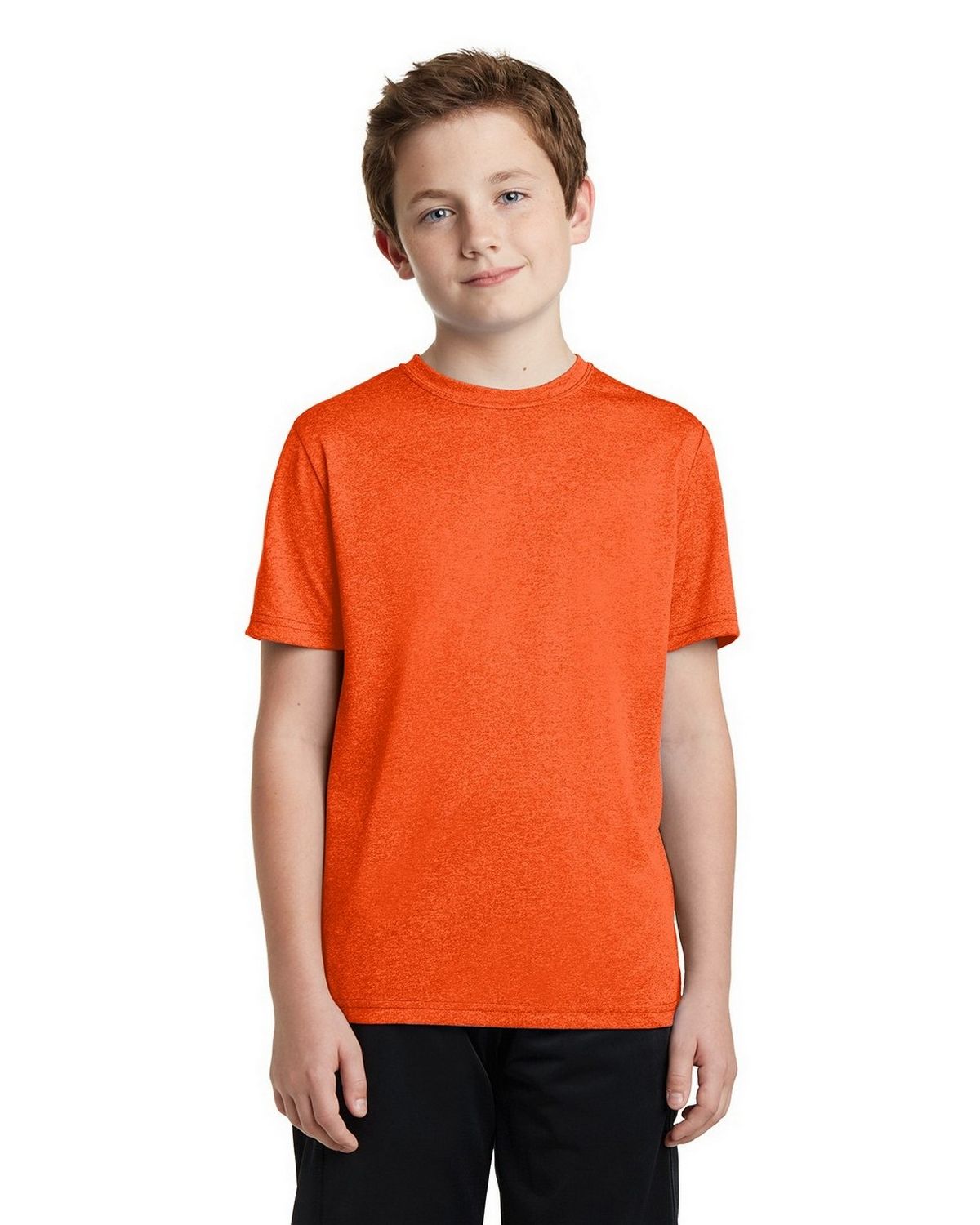YST360 Sport-Tek Youth Heather Contender Tee