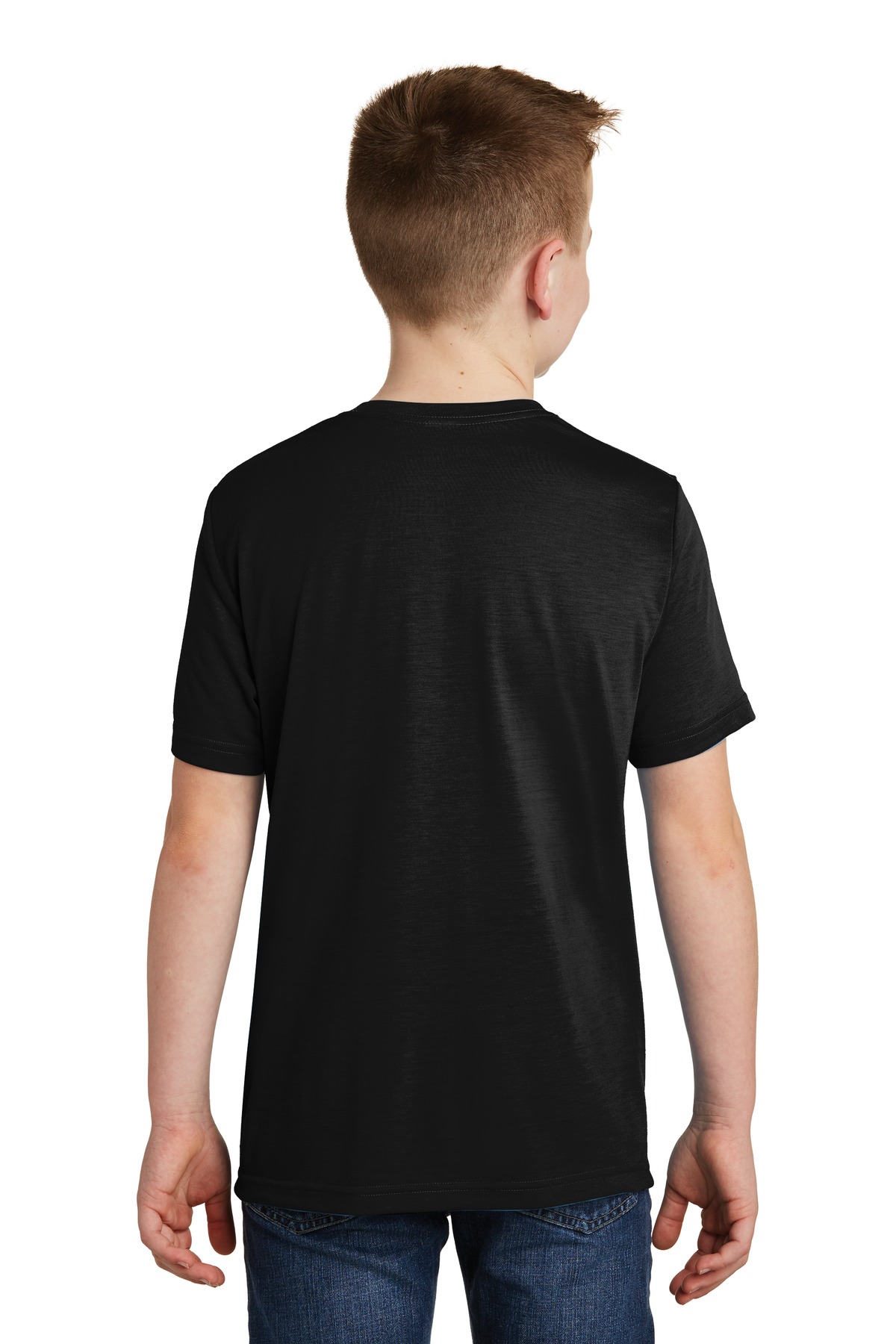 YST450 Sport-Tek Youth PosiCharge Competitor Cotton Touch Tee - Back Image