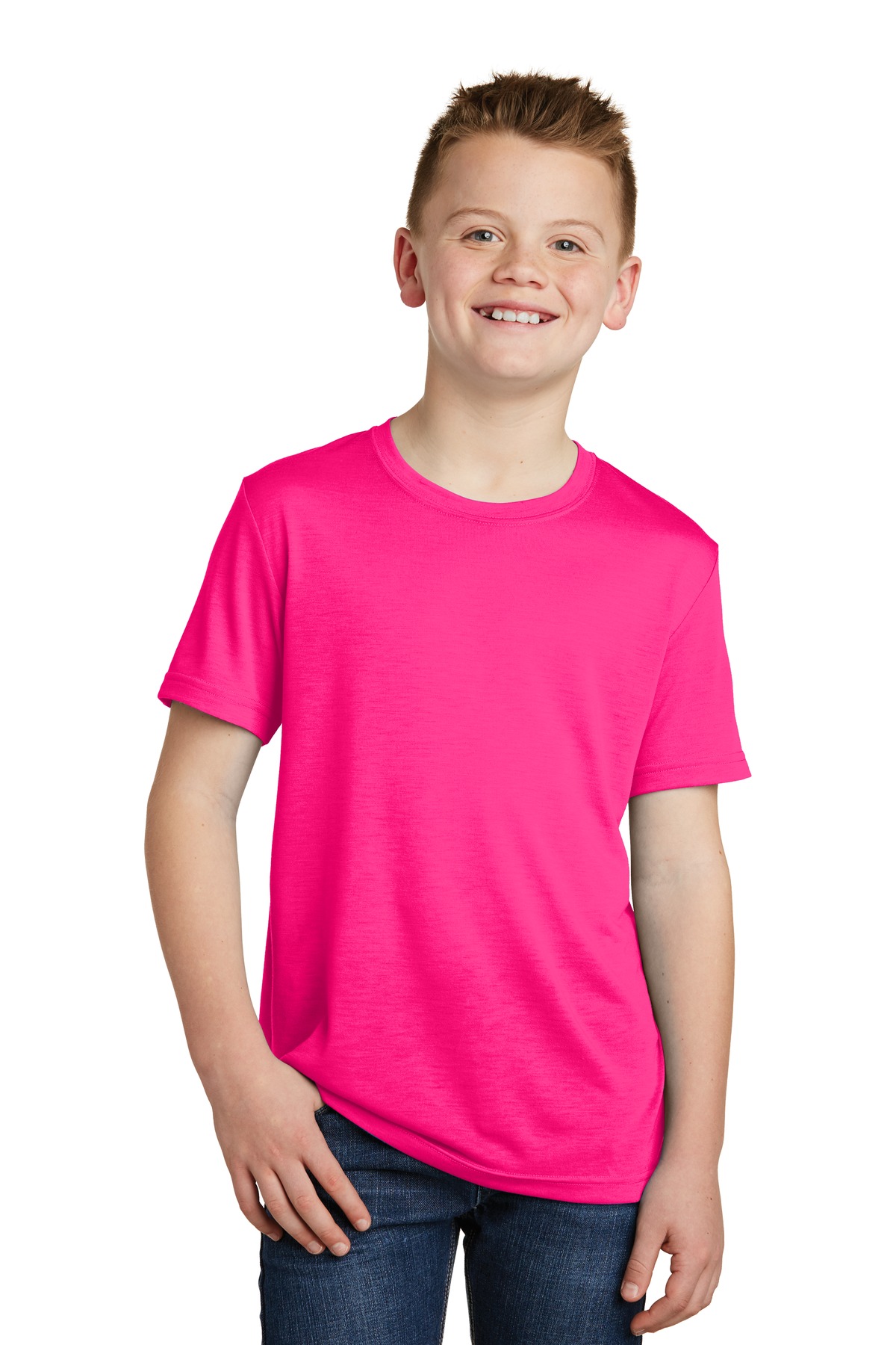 YST450 Sport-Tek Youth PosiCharge Competitor Cotton Touch Tee