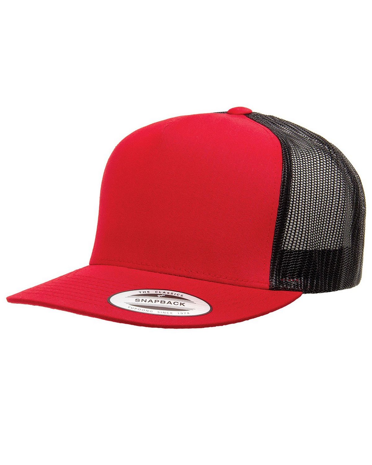 6006 Yupoong - Five-Panel Classic Trucker Cap