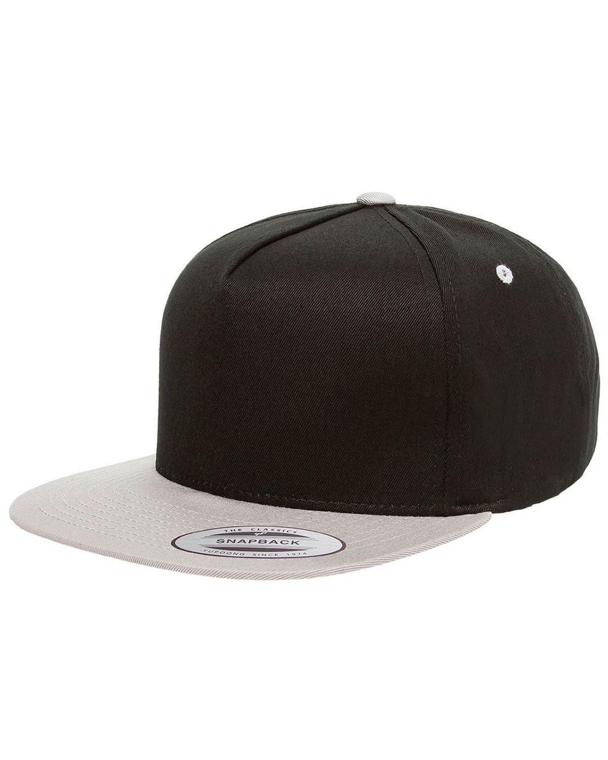 Y6007 Yupoong Adult 5-Panel Cotton Twill Snapback Cap