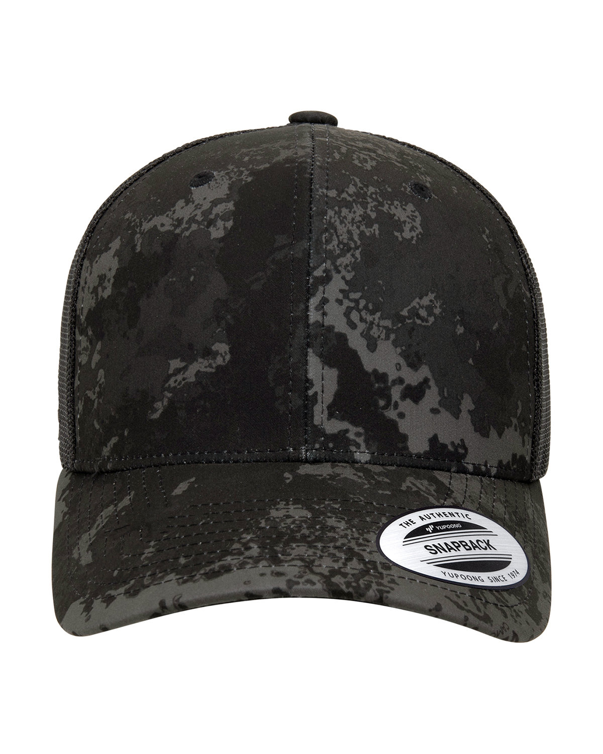 6606VC Yupoong Classics Veil Camo Retro Trucker Hat Zoom Image