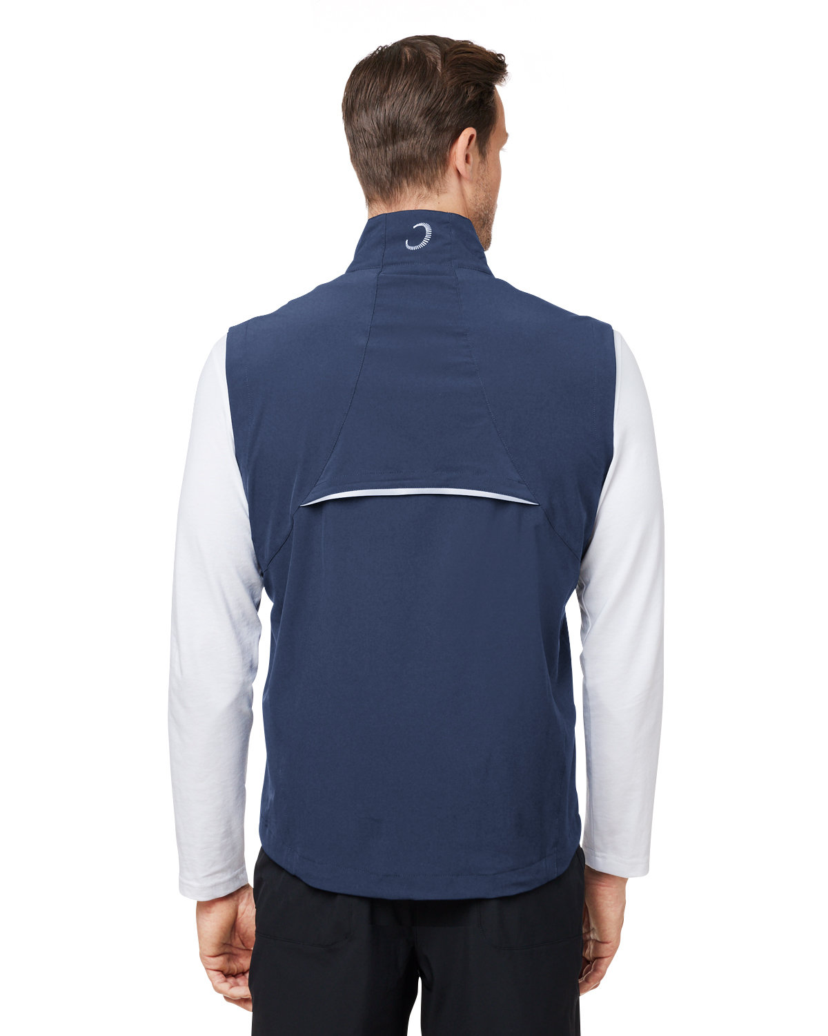 W1009Z Zero Restriction Mens Full-Zip Vest - Back Image